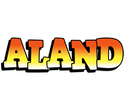 Aland sunset logo