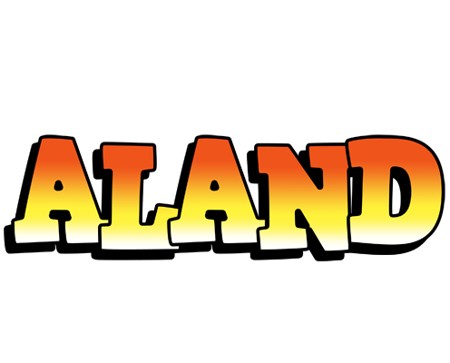Aland sunset logo