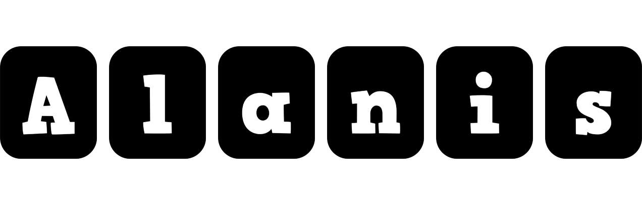 Alanis box logo