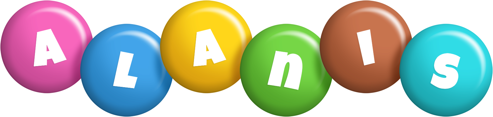 Alanis candy logo