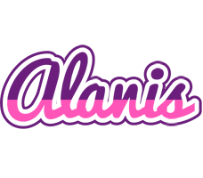 Alanis cheerful logo