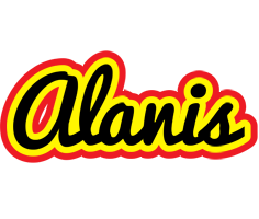 Alanis flaming logo