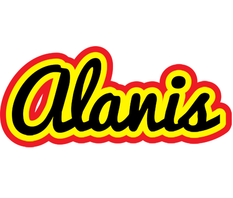 Alanis flaming logo