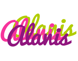 Alanis flowers logo