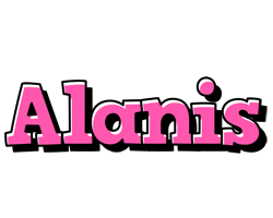 Alanis girlish logo