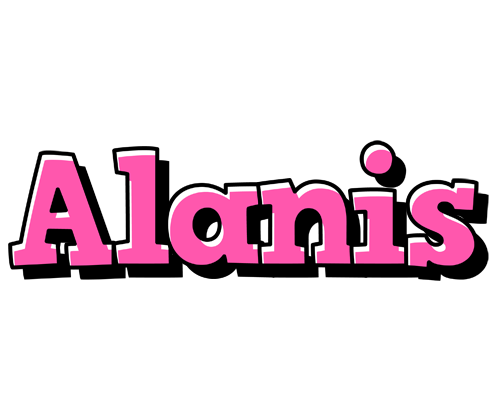 Alanis girlish logo