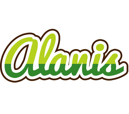 Alanis golfing logo