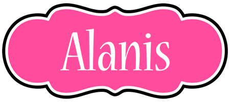 Alanis invitation logo