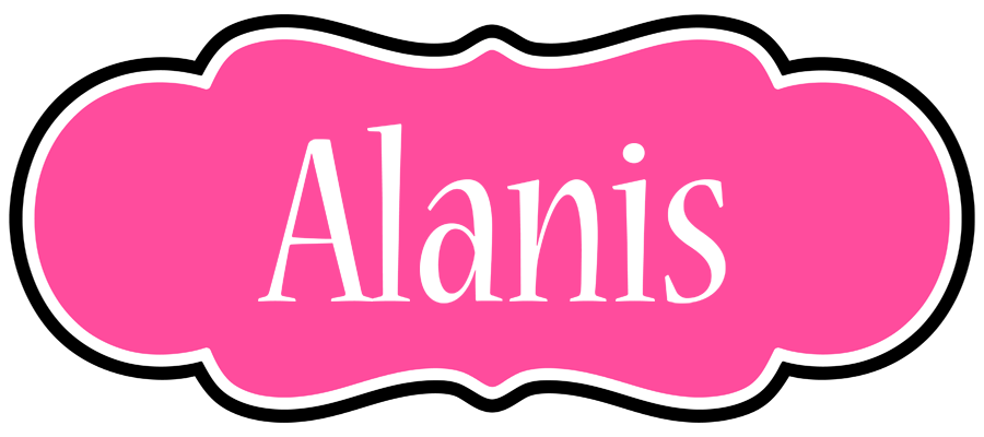 Alanis invitation logo
