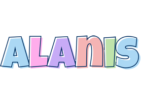 Alanis pastel logo