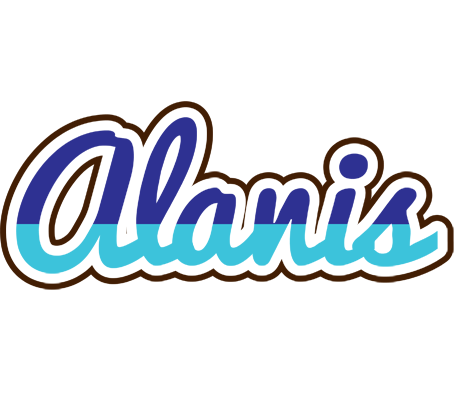 Alanis raining logo