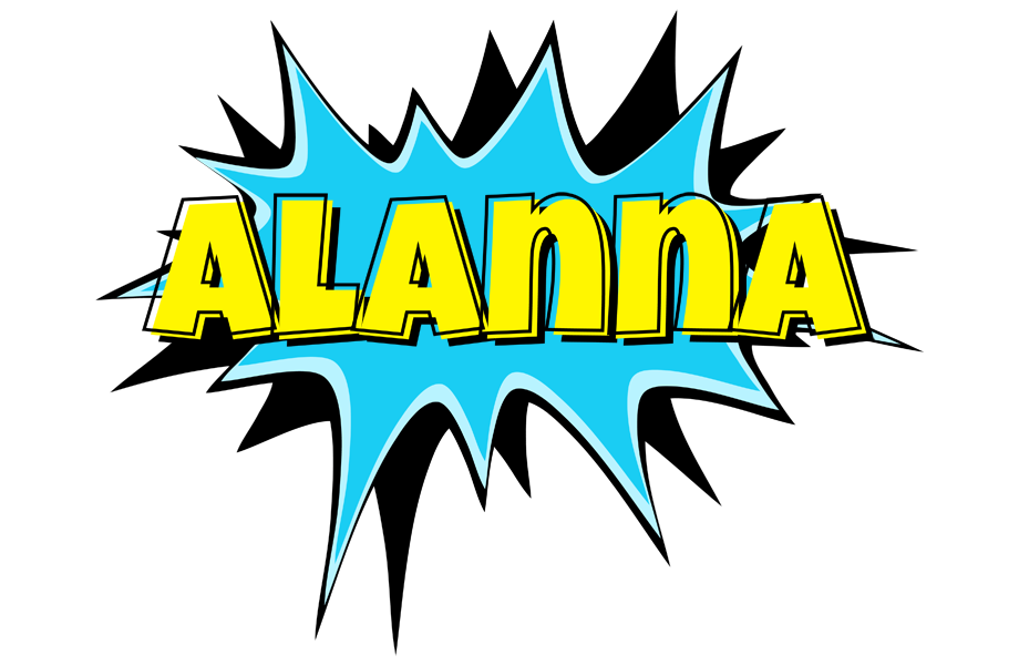 Alanna amazing logo