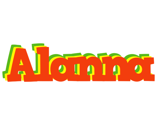 Alanna bbq logo