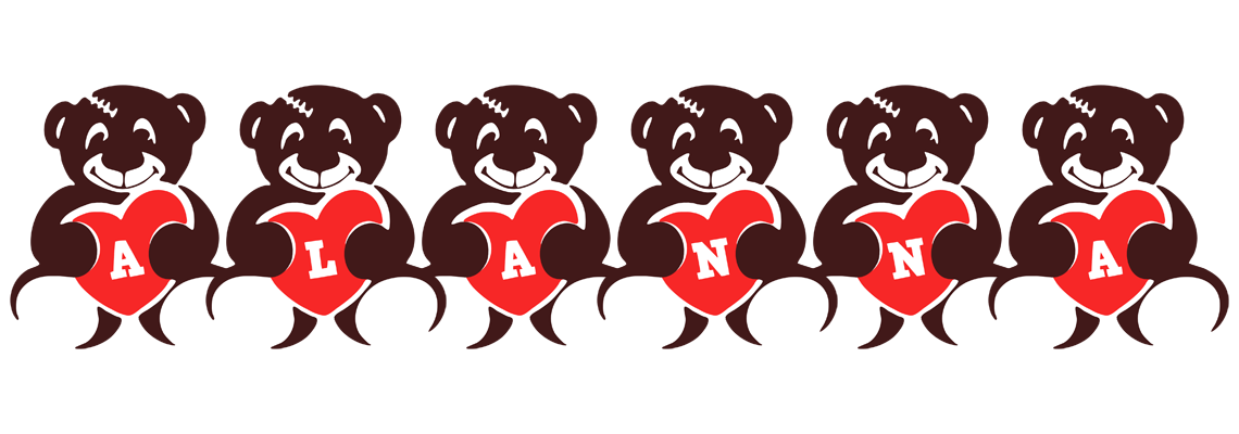Alanna bear logo