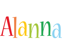 Alanna birthday logo