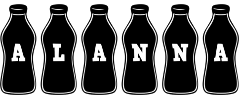 Alanna bottle logo