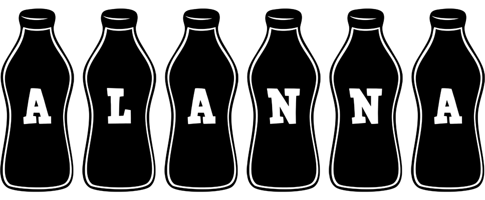 Alanna bottle logo