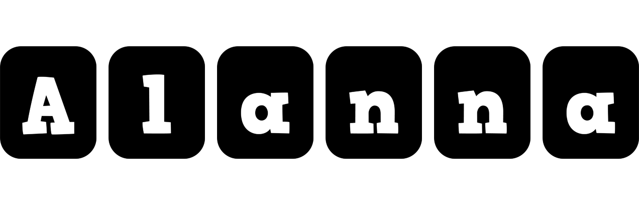Alanna box logo