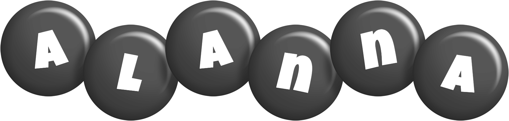 Alanna candy-black logo