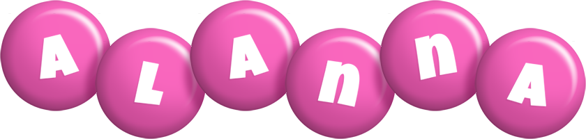 Alanna candy-pink logo