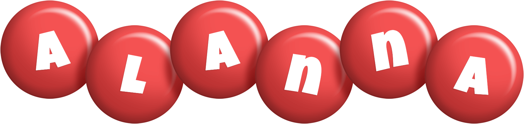 Alanna candy-red logo