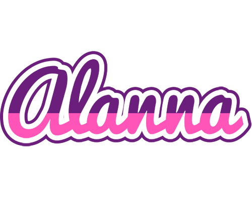 Alanna cheerful logo
