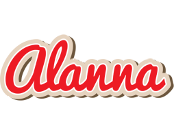 Alanna chocolate logo