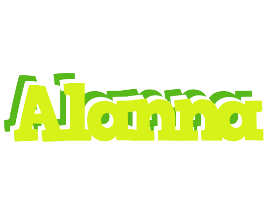 Alanna citrus logo