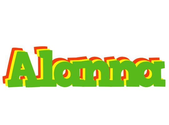 Alanna crocodile logo