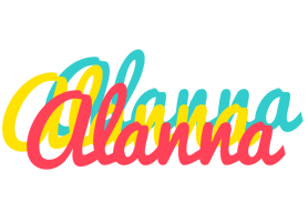 Alanna disco logo