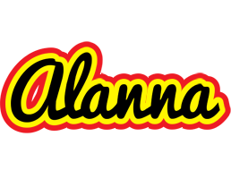 Alanna flaming logo