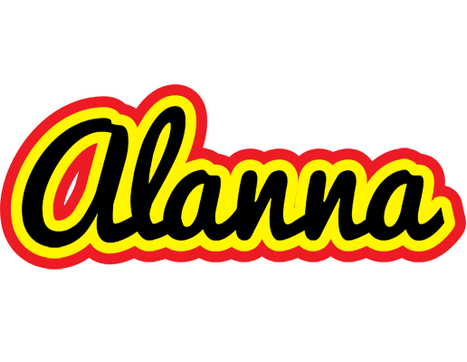 Alanna flaming logo