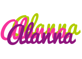 Alanna flowers logo