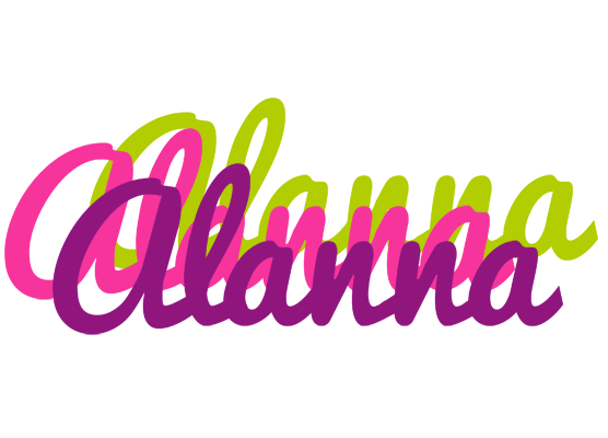 Alanna flowers logo