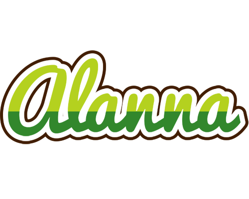 Alanna golfing logo