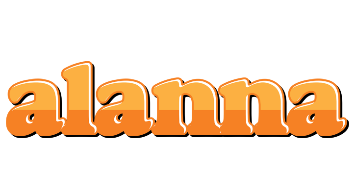 Alanna orange logo