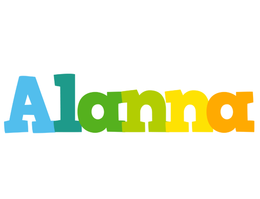 Alanna rainbows logo