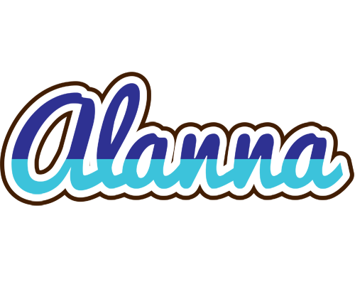 Alanna raining logo