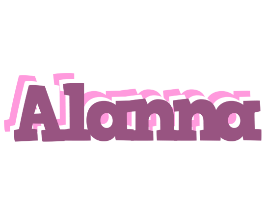 Alanna relaxing logo