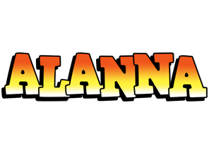 Alanna sunset logo