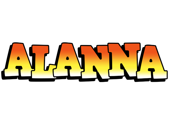 Alanna sunset logo