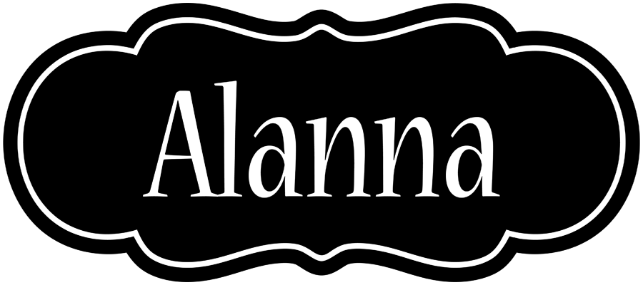 Alanna welcome logo