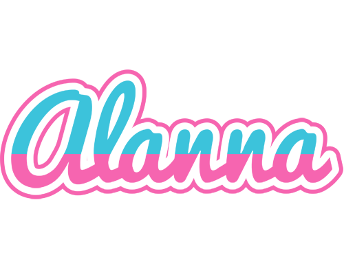 Alanna woman logo