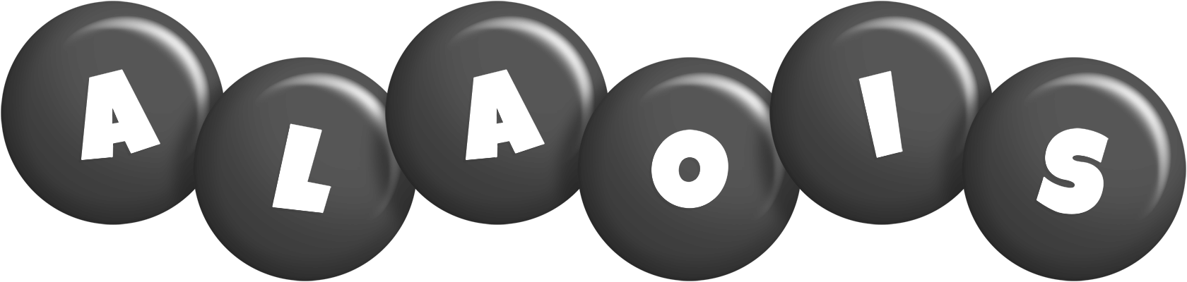 Alaois candy-black logo