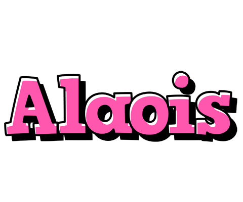 Alaois girlish logo