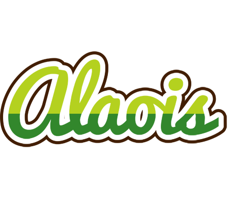 Alaois golfing logo