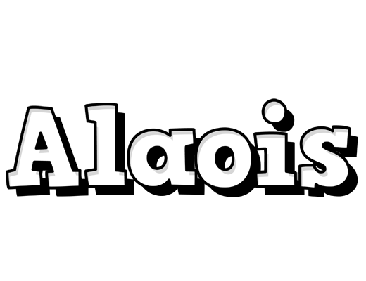 Alaois snowing logo