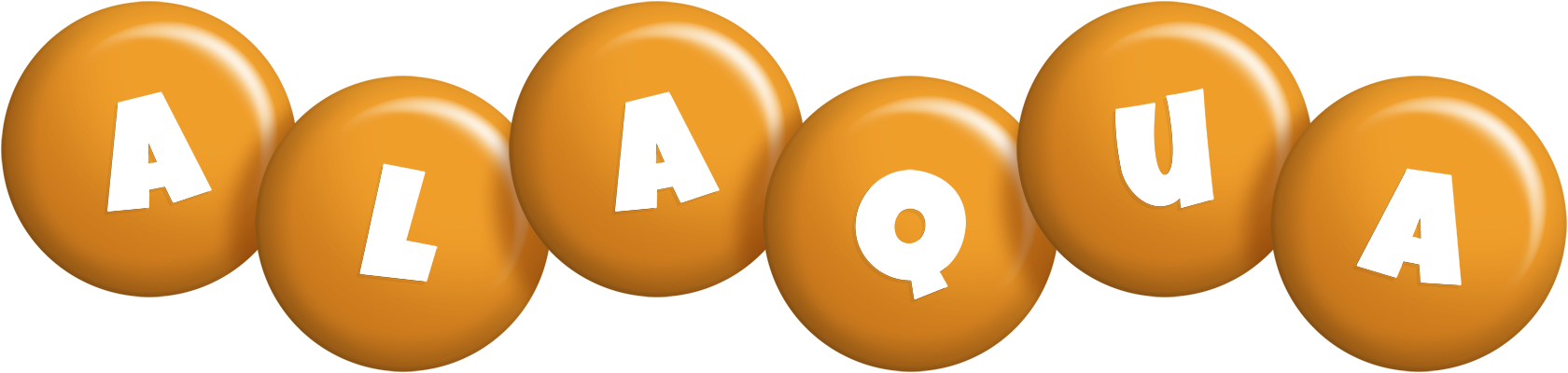 Alaqua candy-orange logo