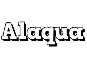 Alaqua snowing logo