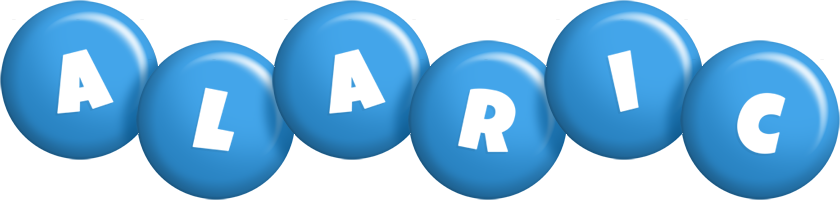 Alaric candy-blue logo